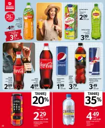 Gazetka promocyjna Selgros - Oferta spożywcza - Gazetka - ważna od 02.11 do 02.11.2022 - strona 22 - produkty: Tchibo, Napój energetyczny, Red Bull, Coca-Cola, Napoje, Pepsi, Lipton, Tymbark, Napój, Hortex