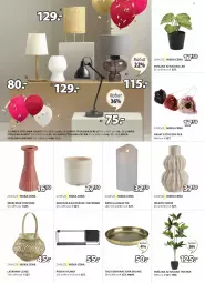 Gazetka promocyjna Jysk - Oferta tygodnia - Gazetka - ważna od 18.10 do 18.10.2022 - strona 18 - produkty: Latarnia, Taca, Wazon, Doniczka na rośliny, Półka, Roślina sztuczna, Lampa, Lampa stołowa