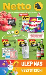 Gazetka promocyjna Netto - Gazetka spożywcza - Gazetka - ważna od 25.04 do 25.04.2021 - strona 1 - produkty: Piwa, Piwo, Ser, Gin, Gra, Piątnica, Proszek do prania, Persil, Schab wieprzowy, Kapsułki do prania, Pomidor malinowy, Mleko