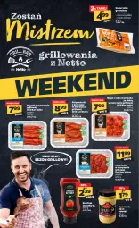 Gazetka promocyjna Netto - Gazetka spożywcza - Gazetka - ważna od 25.04 do 25.04.2021 - strona 18 - produkty: Kurczak, Ketchup, Sos, Mus, O nas, Polędwiczki z kurczaka, Boczek, Grill, Masło, Mięso, Kukurydza, Musztarda