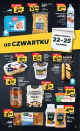 Gazetka promocyjna Netto - Gazetka spożywcza - Gazetka - ważna od 25.04 do 25.04.2021 - strona 19 - produkty: Strucla, Sos, Ser, Orzeszki, Jogurt, Truskawki, Cytryny, O nas, Sante, Lody, Bagietka pszenna, Bagietka, Suszone pomidory, Arbuz, Woda, Orzeszki ziemne, Olej, Pomidory