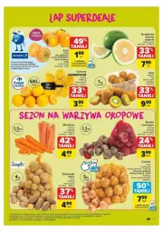 Gazetka promocyjna Carrefour - Gazetka - ważna od 26.10 do 26.10.2024 - strona 57 - produkty: Cebula, Warzywa, Szal, Kaki, Kosz, Kiwi, Ziemniaki, Buraki