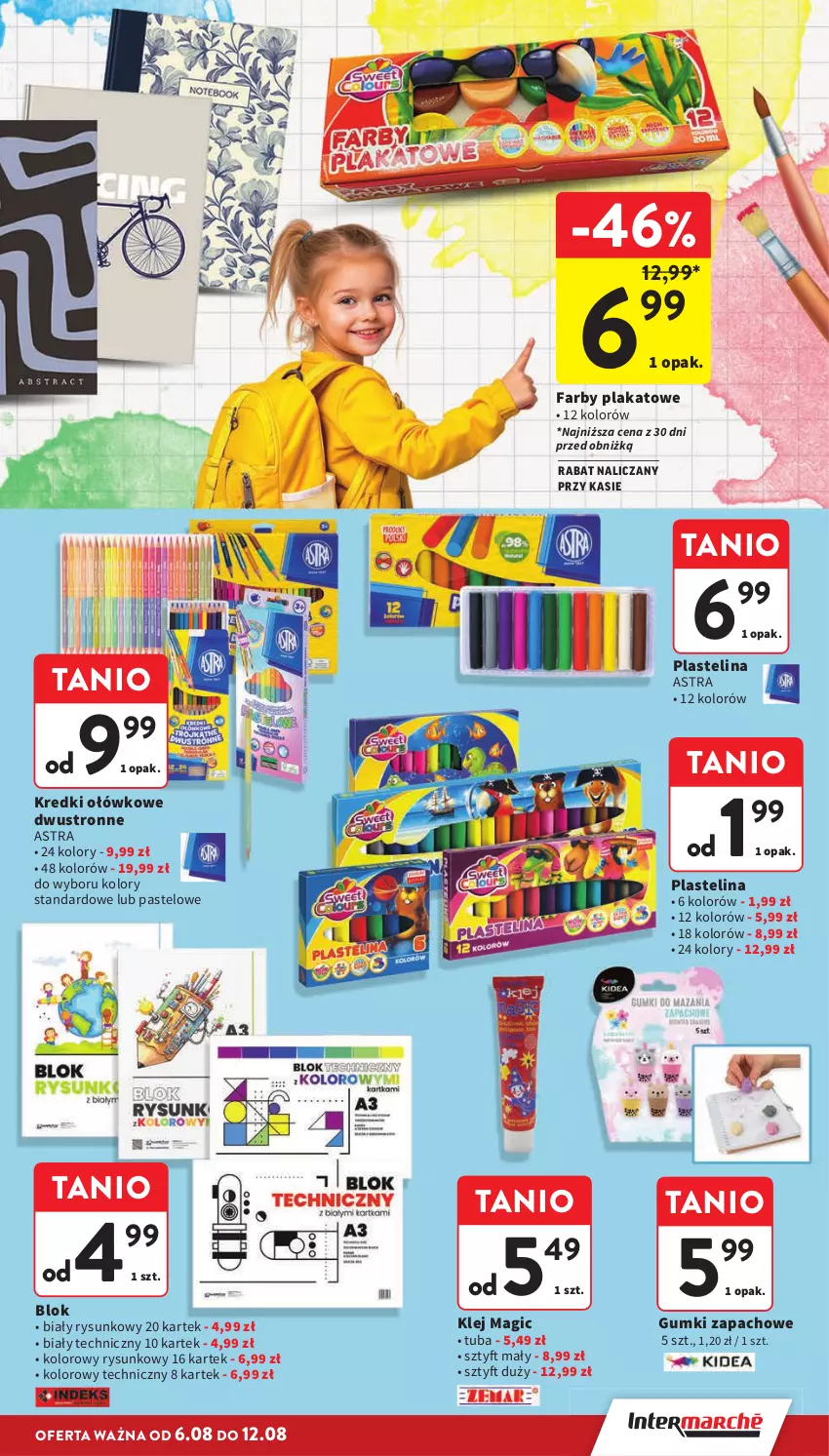 Gazetka promocyjna Intermarche - Gazetka promocyjna - ważna 06.08 do 12.08.2026 - strona 41 - produkty: Fa, Klej, Plastelina