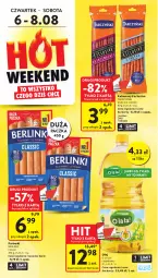 Gazetka promocyjna Intermarche - Gazetka promocyjna - Gazetka - ważna od 12.08 do 12.08.2026 - strona 2 - produkty: Parówki, Tarczyński, Kabanos, Olej, Berlinki