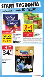 Gazetka promocyjna Intermarche - Gazetka promocyjna - Gazetka - ważna od 12.08 do 12.08.2026 - strona 43 - produkty: Piec, Kurczak, Kalafior, Warzywa, Sos, Ser, Gra, Tablet, Spaghetti, Kotlet, Delicje, Zmywarki, Tabletki do zmywarki, Klopsiki, Knorr