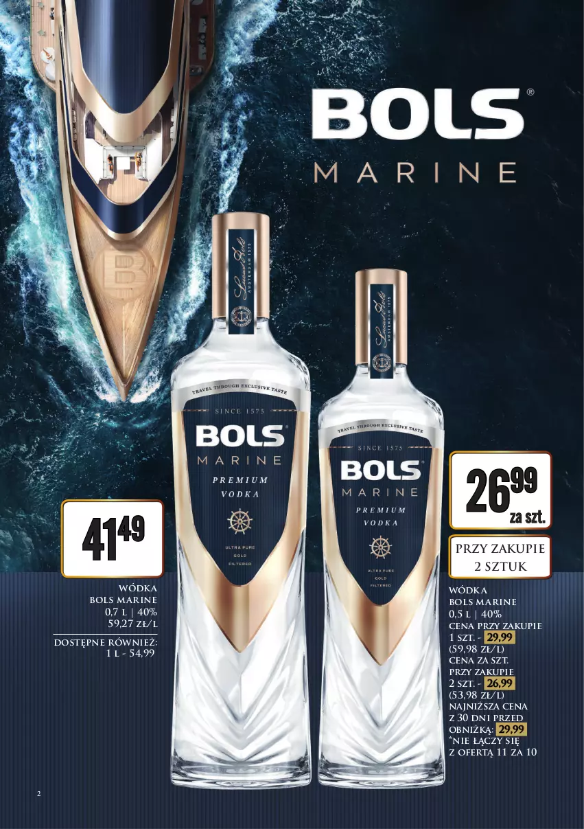 Gazetka promocyjna Dino - Katalog alkoholowy / luty-marzec 2026 - ważna 27.02 do 07.03.2026 - strona 3 - produkty: Bols