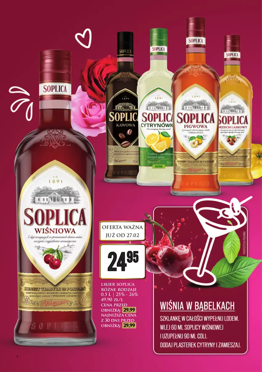 Gazetka promocyjna Dino - Katalog alkoholowy / luty-marzec 2026 - ważna 27.02 do 07.03.2026 - strona 7 - produkty: Likier, Soplica