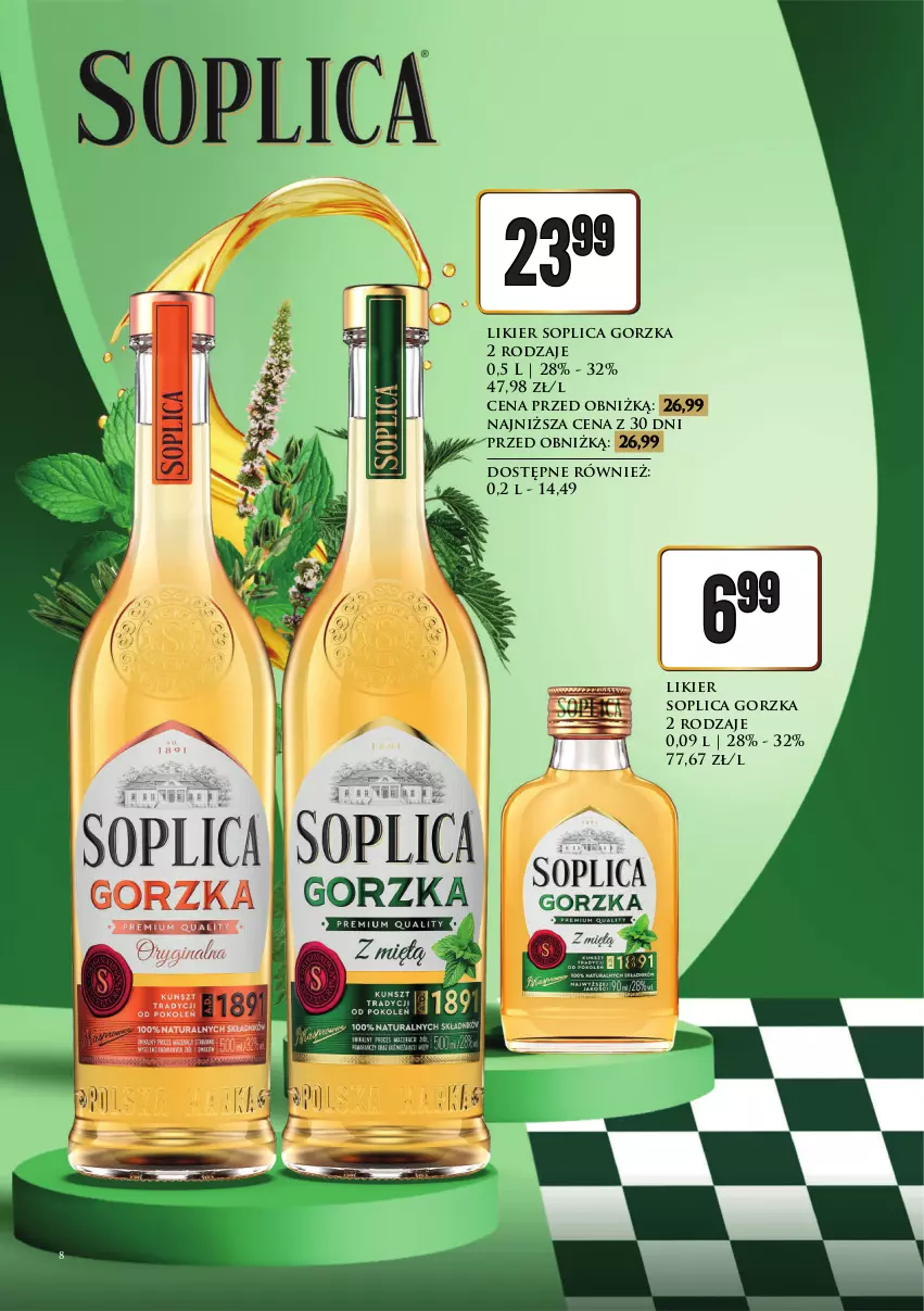 Gazetka promocyjna Dino - Katalog alkoholowy / luty-marzec 2026 - ważna 27.02 do 07.03.2026 - strona 9 - produkty: Likier, Soplica