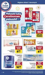 Gazetka promocyjna Carrefour - Gazetka Produkt Carrefour od poniedziałku! - Gazetka - ważna od 31.01 do 31.01.2026 - strona 14 - produkty: Papier, Pieluchy, Majtki, Papier toaletowy, Ręcznik, Chusteczki, Dzieci, Pieluchomajtki