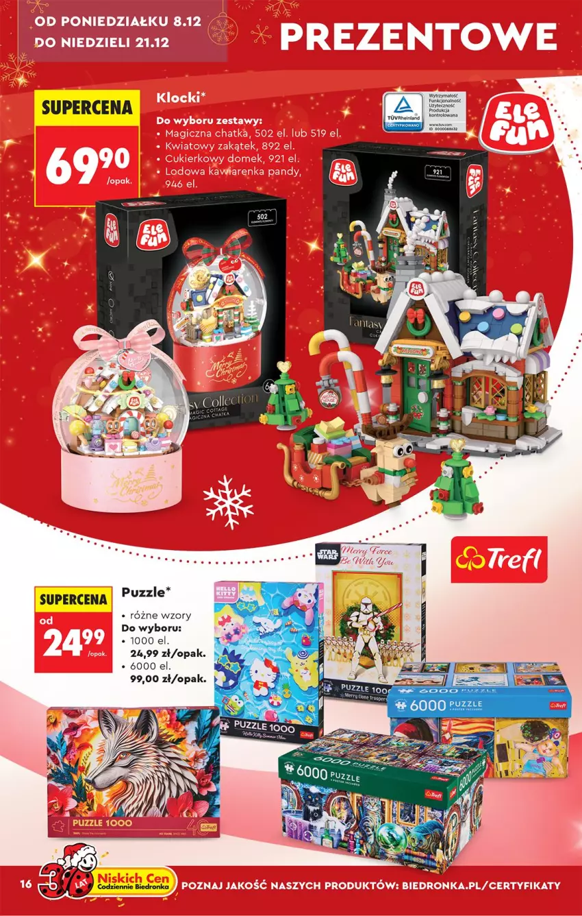 Gazetka promocyjna Biedronka - Okazje Tygodnia - ważna 06.12 do 20.12.2025 - strona 16 - produkty: Ser