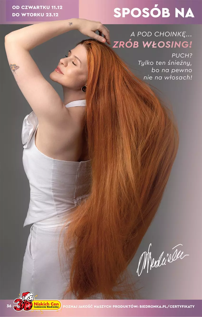 Gazetka promocyjna Biedronka - Okazje Tygodnia - ważna 06.12 do 20.12.2025 - strona 36