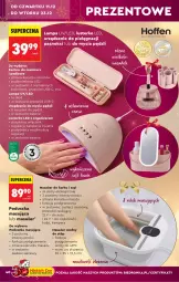 Gazetka promocyjna Biedronka - Okazje Tygodnia - Gazetka - ważna od 20.12 do 20.12.2025 - strona 40 - produkty: Przewód, Organizer, Masażer, Manicure i pedicure, Poduszka, Lampa