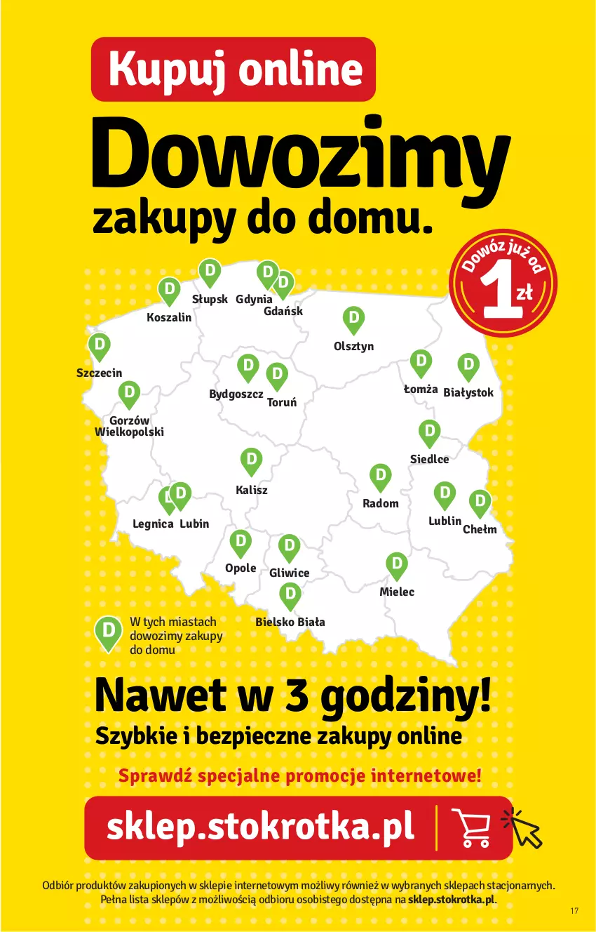 Gazetka promocyjna Stokrotka - Supermarket - ważna 01.07 do 07.07.2021 - strona 17 - produkty: HP, Kosz, Piec, Szal
