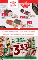 Gazetka promocyjna Stokrotka - Supermarket - Gazetka - ważna od 07.07 do 07.07.2021 - strona 4 - produkty: Polędwica, Kiełbasa krakowska, Duda, Szynka, Kiełbasa