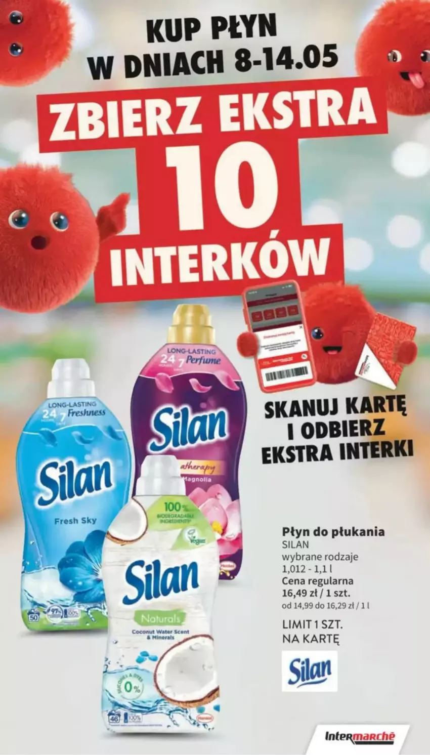 Gazetka promocyjna Intermarche - ważna 08.05 do 14.05.2025 - strona 3 - produkty: Płyn do płukania, Silan
