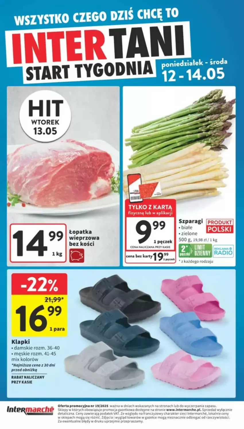 Gazetka promocyjna Intermarche - ważna 08.05 do 14.05.2025 - strona 39 - produkty: Klapki