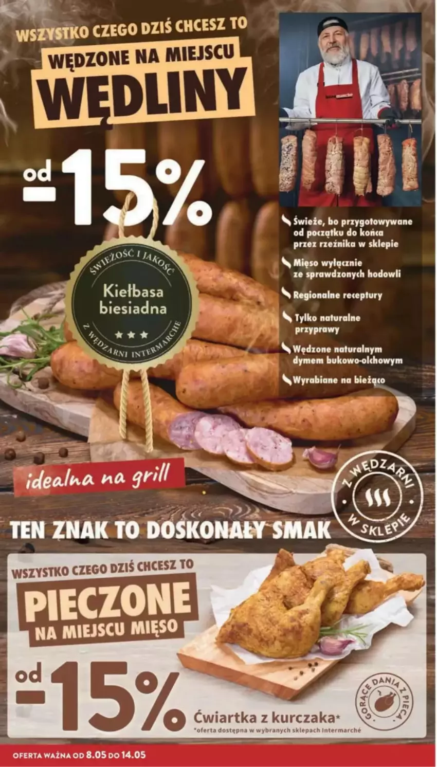 Gazetka promocyjna Intermarche - ważna 08.05 do 14.05.2025 - strona 8 - produkty: Kurczak