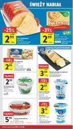 Gazetka promocyjna Intermarche - Gazetka - ważna od 14.05 do 14.05.2025 - strona 17 - produkty: Jogurt naturalny, Ser, Jogurt, Sejdamer, Serek, Rolada, Hochland, Fa