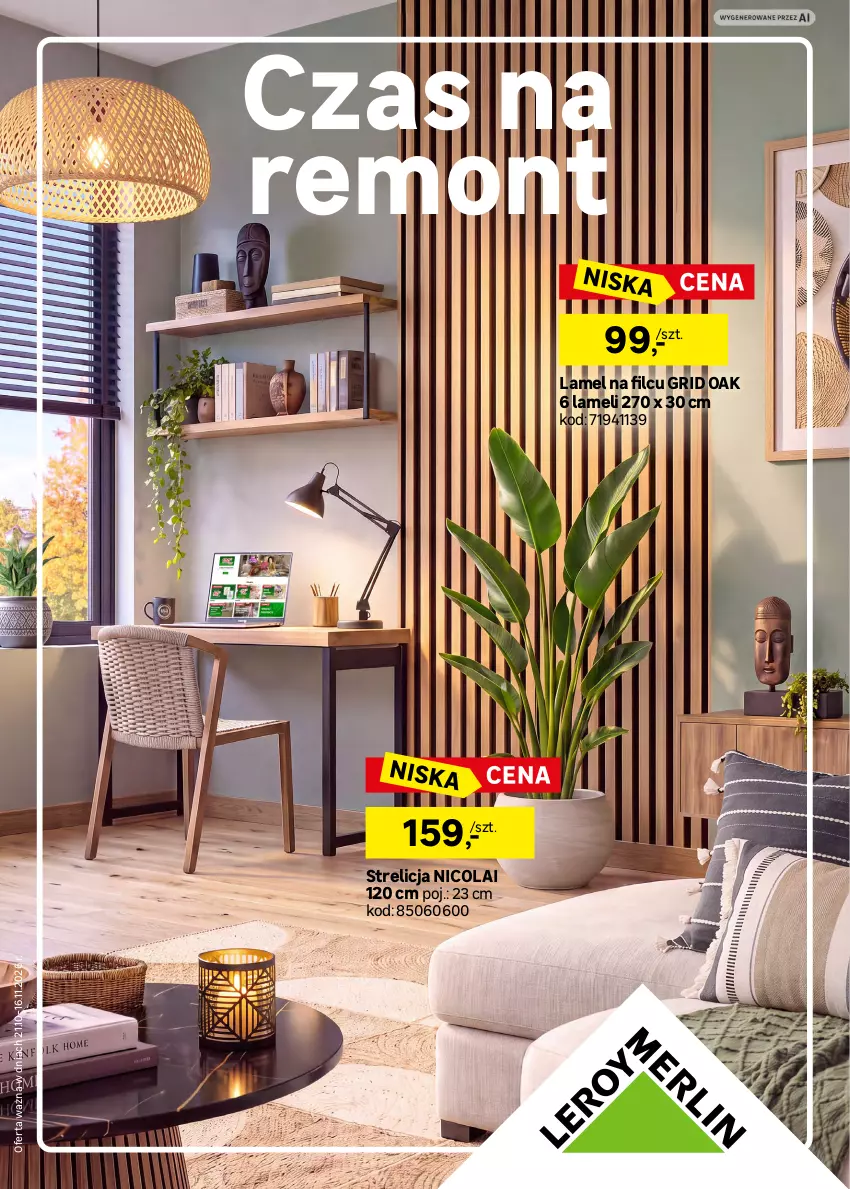 Gazetka promocyjna Leroy Merlin - Gazetka Leroy Merlin - ważna 21.10 do 16.11.2026 - strona 1 - produkty: GRID