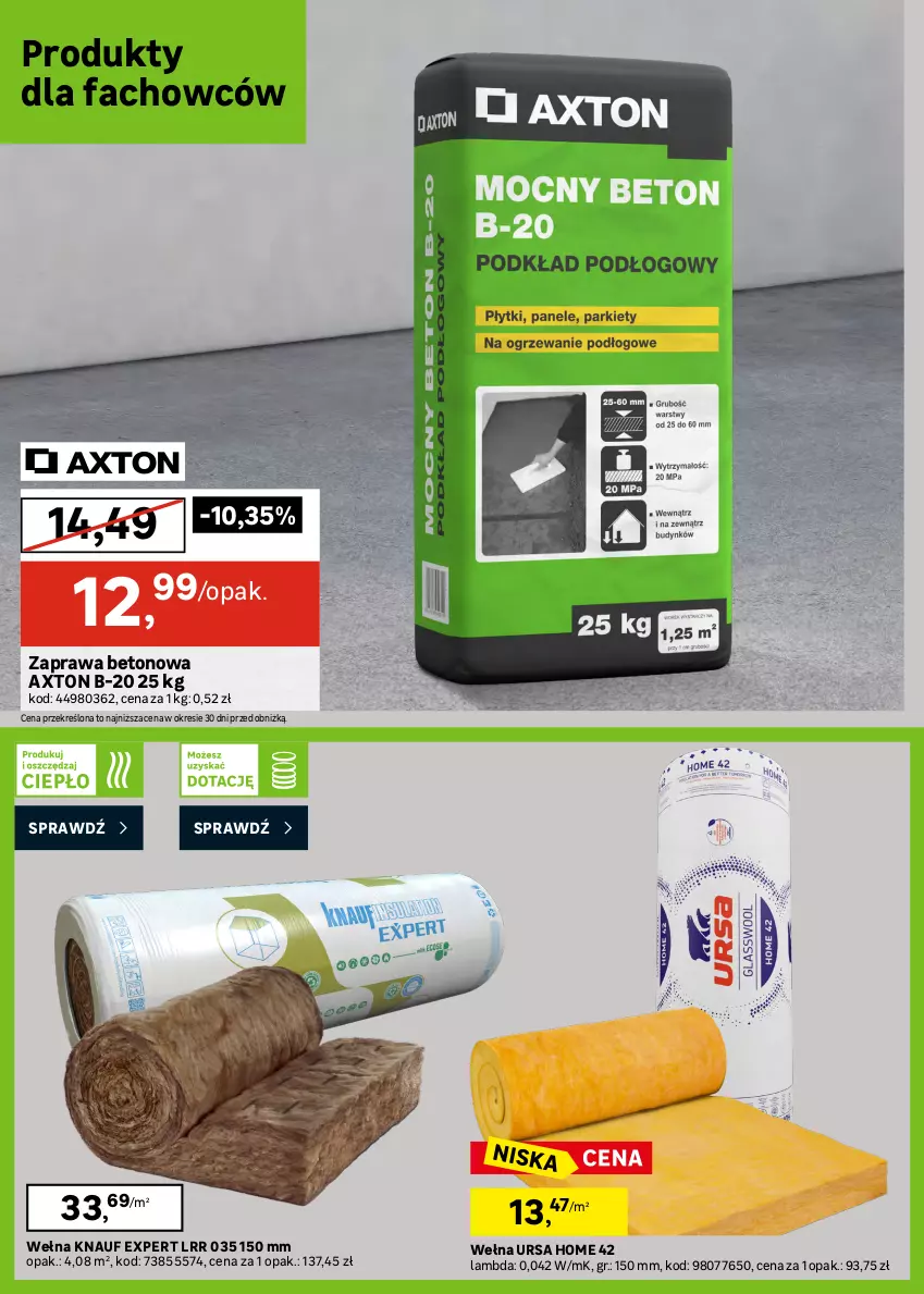 Gazetka promocyjna Leroy Merlin - Gazetka Leroy Merlin - ważna 21.10 do 16.11.2026 - strona 34 - produkty: Fa, Płyta, Płyta osb, Wełna