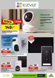 Gazetka promocyjna Leroy Merlin - Gazetka Leroy Merlin - Gazetka - ważna od 16.11 do 16.11.2026 - strona 29 - produkty: Włącznik pojedynczy, Naświetlacz LED, Ser, Gra, Wideodomofon, Przewód, Gniazdo pojedyncze, Włącznik podwójny, Ramka, Domofon, Kamera, Kamery, Naświetlacz, Monitor, HP, Fa