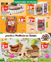 Gazetka promocyjna Topaz - Gazetka - Gazetka - ważna od 08.04 do 08.04.2026 - strona 11 - produkty: Piec, Kaczka, Pasztet, Kiełbasa krucha, Boczek, Kiełbasa biała, Kiełbasa