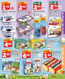 Gazetka promocyjna Topaz - Gazetka - Gazetka - ważna od 08.04 do 08.04.2026 - strona 17 - produkty: Mozzarella, Top, Ser, Por, Gra, Danone, Favita, Zott, Bell, Jogurt, Mlekovita, Serek homogenizowany, Sałat, Serek, Vita C, Solan, Galbani, Bella, Deser, Gouda, Jogobella, Miecz, Monte, Mleko, Fa
