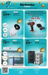 Gazetka promocyjna Biedronka - Gazetka - ważna od 16.06 do 16.06.2024 - strona 42 - produkty: Por, Głośnik, Kosz, Warka, Szczoteczka soniczna, Regał, Wkręt, Woda, Szczoteczka, Akumulator, Einhell