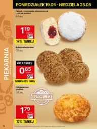 Gazetka promocyjna Delikatesy Centrum - Franczyza DC21 Poniedziałek - Gazetka - ważna od 25.05 do 25.05.2025 - strona 18 - produkty: Pączek, Ser, Delicja serowa, Bułka wieloziarnista, Mola, Bułka