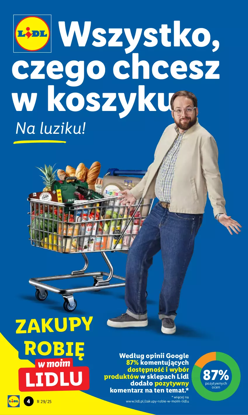 Gazetka promocyjna Lidl - GAZETKA - ważna 14.07 do 16.07.2025 - strona 4 - produkty: Kosz