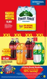 Gazetka promocyjna Lidl - GAZETKA - Gazetka - ważna od 16.07 do 16.07.2025 - strona 21 - produkty: Coca-Cola, LANA, Fanta, Woda, Sprite, Fa