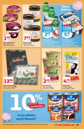 Gazetka promocyjna Auchan - Kawa i czekolada aromatycznie i słodko Hipermarkety - Gazetka - ważna od 31.10 do 31.10.2021 - strona 15 - produkty: Ser, Gra, Jaja, Deser, Jaja z wolnego wybiegu, Kinder