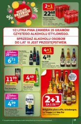 Gazetka promocyjna Auchan - Wielkie przeboje cenowe Hipermarket - Gazetka - ważna od 22.10 do 22.10.2025 - strona 19 - produkty: Piwa, Piwo, Pur, Heineken, LG