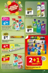 Gazetka promocyjna Auchan - Wielkie przeboje cenowe Hipermarket - Gazetka - ważna od 22.10 do 22.10.2025 - strona 29 - produkty: Piec, Jan Niezbędny, Gra, Ajax, Spray do czyszczenia, Papier, Worki na śmieci, Odświeżacz powietrza, Worki na śmiec, Płyn do mycia, Papier do pieczenia, Folia aluminiowa