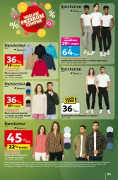 Gazetka promocyjna Auchan - Wielkie przeboje cenowe Hipermarket - Gazetka - ważna od 22.10 do 22.10.2025 - strona 33 - produkty: Bluza polarowa, Dres, Spodnie, Bluza, Spodnie dresowe, Fa