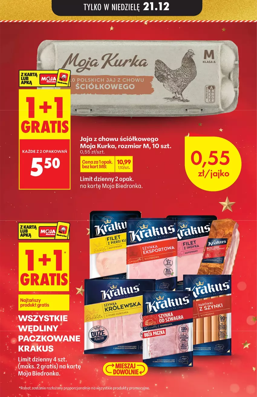 Gazetka promocyjna Biedronka - od niedzieli - ważna 21.12 do 27.12.2025 - strona 13 - produkty: Gra, Jaja, Por, Szal