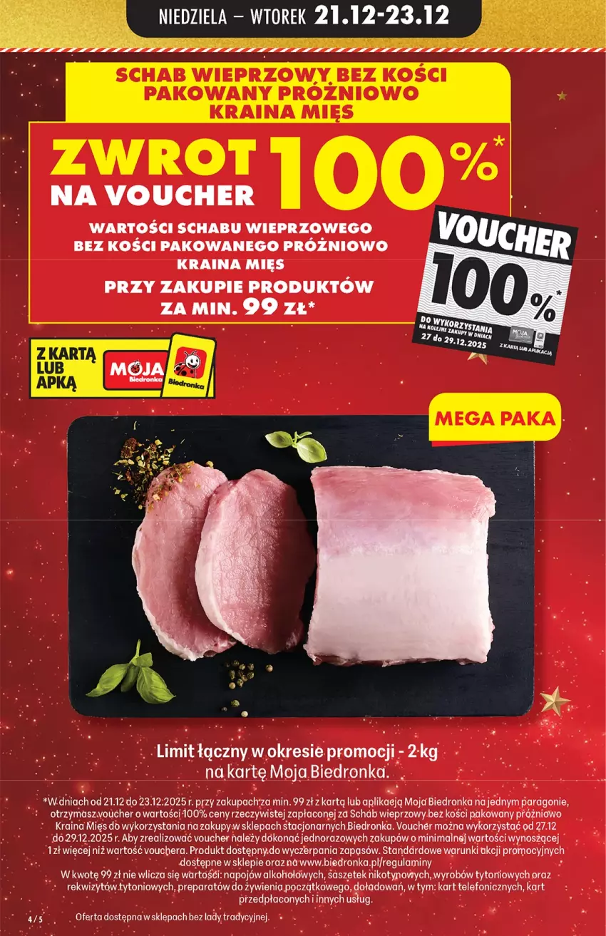 Gazetka promocyjna Biedronka - od niedzieli - ważna 21.12 do 27.12.2025 - strona 4