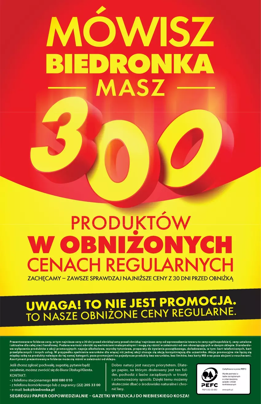 Gazetka promocyjna Biedronka - od niedzieli - ważna 21.12 do 27.12.2025 - strona 64 - produkty: O nas