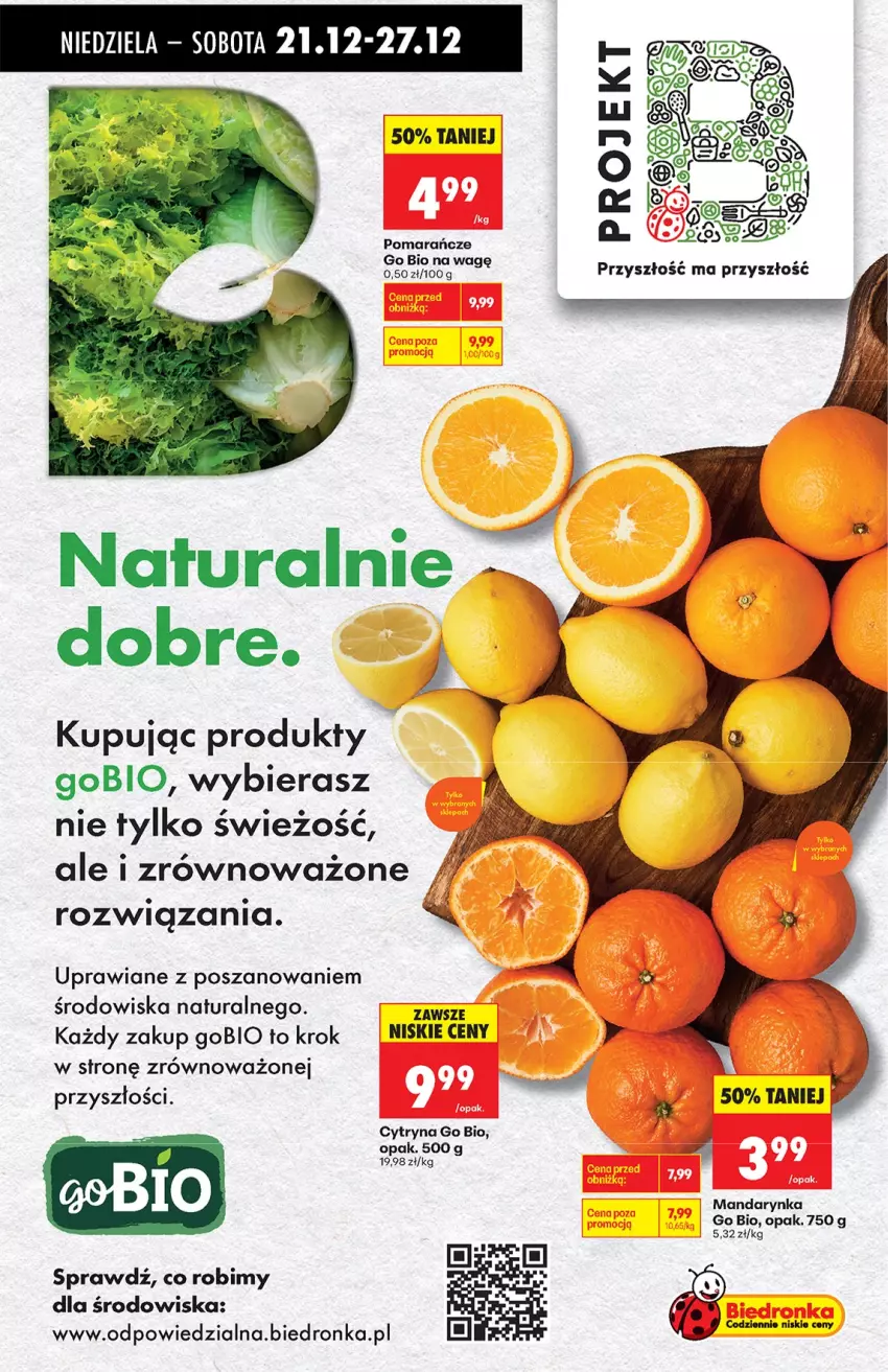 Gazetka promocyjna Biedronka - od niedzieli - ważna 21.12 do 27.12.2025 - strona 65 - produkty: Pomarańcze