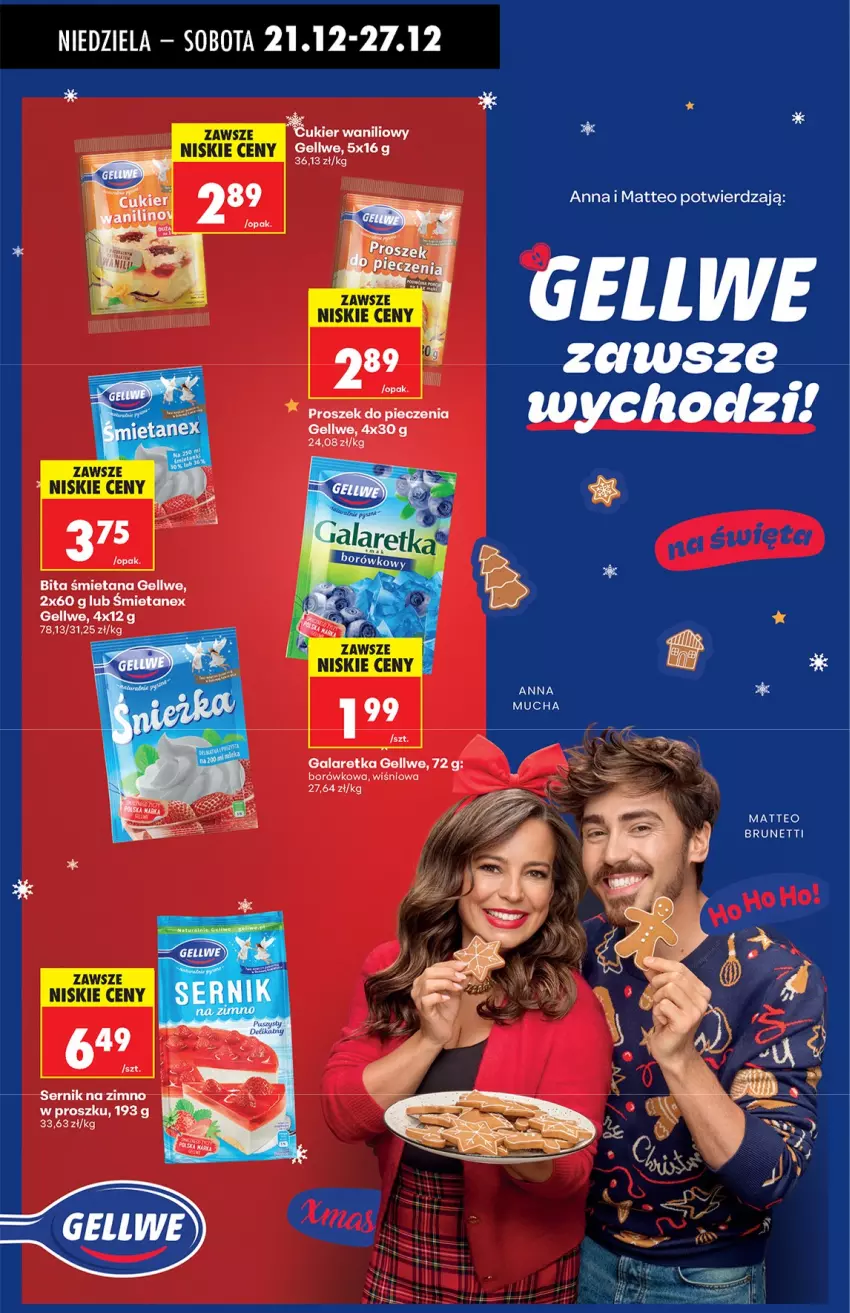 Gazetka promocyjna Biedronka - od niedzieli - ważna 21.12 do 27.12.2025 - strona 67 - produkty: Gala, Galaretka, Piec, Proszek do pieczenia, Ser