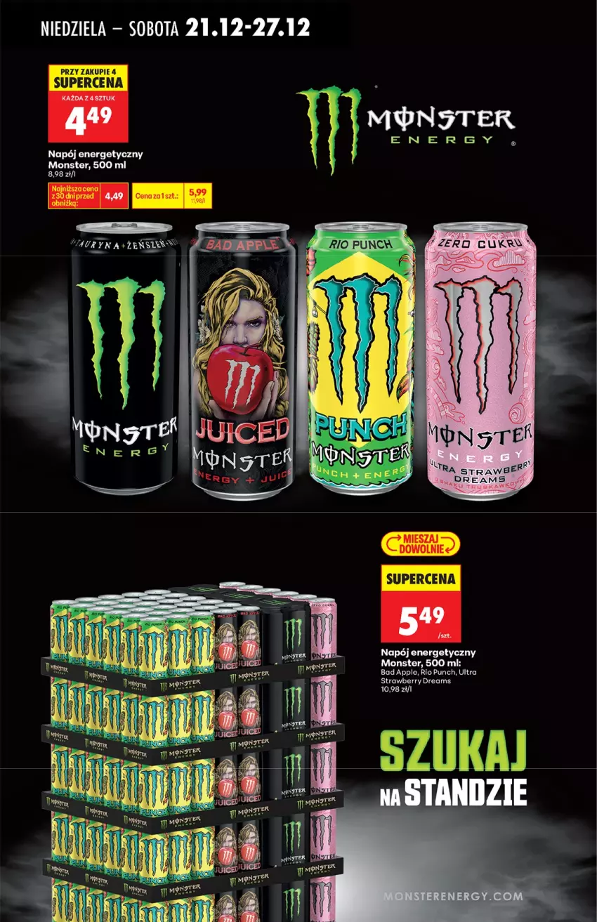 Gazetka promocyjna Biedronka - od niedzieli - ważna 21.12 do 27.12.2025 - strona 70 - produkty: Napój, Napój energetyczny