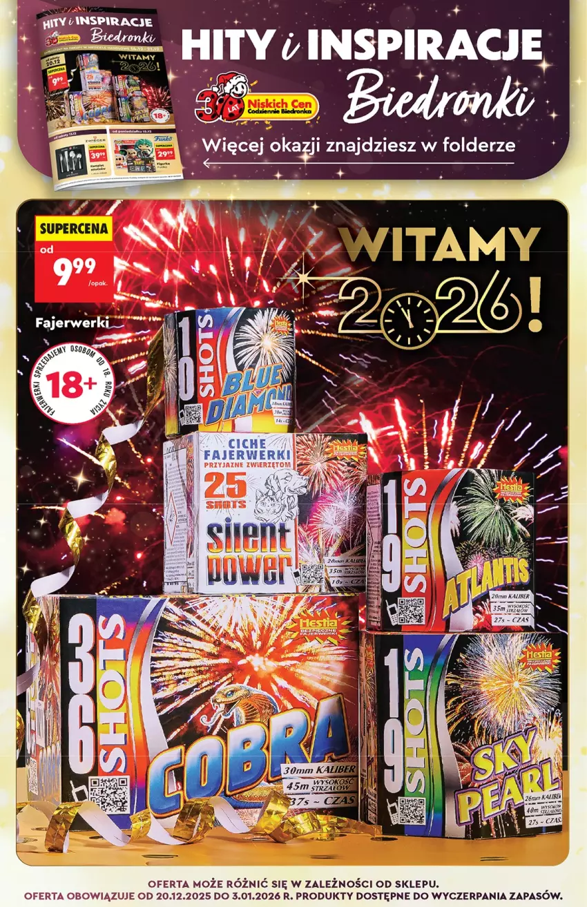 Gazetka promocyjna Biedronka - od niedzieli - ważna 21.12 do 27.12.2025 - strona 72 - produkty: Sok