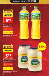 Gazetka promocyjna Biedronka - od niedzieli - Gazetka - ważna od 27.12 do 27.12.2025 - strona 12 - produkty: Majonez, Kujawski, Leon, Olej rzepakowy, Olej