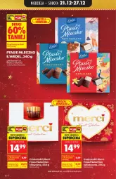 Gazetka promocyjna Biedronka - od niedzieli - Gazetka - ważna od 27.12 do 27.12.2025 - strona 16 - produkty: Mleczko, Ptasie mleczko, Merci
