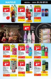 Gazetka promocyjna Biedronka - od niedzieli - Gazetka - ważna od 27.12 do 27.12.2025 - strona 51 - produkty: Pur, Mus, 7up, Napój energetyczny, Ananas, Mirinda, Coca-Cola, Napoje, Lack, Pepsi, Napój gazowany, Oshee, Fanta, Wino, Sprite, Mango, Napój, Full Throttle, Fa