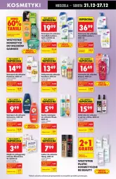 Gazetka promocyjna Biedronka - od niedzieli - Gazetka - ważna od 27.12 do 27.12.2025 - strona 55 - produkty: Elseve, Por, Gra, Pantene, Schauma, Szampon, Garnier, Lakier do włosów, Nuty, Odżywka, Suchy szampon, Olej, Niuqi, Lakier