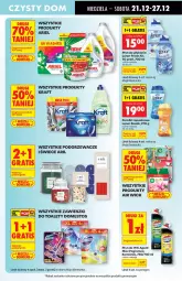 Gazetka promocyjna Biedronka - od niedzieli - Gazetka - ważna od 27.12 do 27.12.2025 - strona 61 - produkty: Domestos, Por, Gra, Zawieszki, Air Wick, Podgrzewacze, Perełki zapachowe, Płyn do płukania, Płyn do wc, Ariel, Lenor