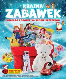 Gazetka promocyjna Biedronka - Kraina zabawek - Gazetka - Biedronka.pl - Gazetka - ważna od 24.12 do 24.12.2023 - strona 1 - produkty: Kret, Lody