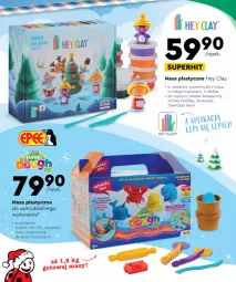 Gazetka promocyjna Biedronka - Kraina zabawek - Gazetka - Biedronka.pl - Gazetka - ważna od 24.12 do 24.12.2023 - strona 64 - produkty: Hey Clay, Foremki, Zwierzęta