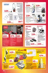 Gazetka promocyjna Auchan - Gazetka Znane Marki Lubiane Auchan - Gazetka - ważna od 19.10 do 19.10.2022 - strona 34 - produkty: Sałatka, Teleskop, Odkurzacz, Ser, Mop, Gra, Rura, Czajnik elektryczny, Czajnik, Termos, Szczoteczka do zębów, Szczotka, Mikser, Napoje, Sałat, Tefal, Grzałka, Urządzenie wielofunkcyjne, Mikser ręczny, Szyna, Dolce Gusto, Zelmer, Grill, Szczoteczka, Dywan, Fa